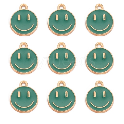 Alloy Enamel Charms ENAM-YW0001-97-J-1