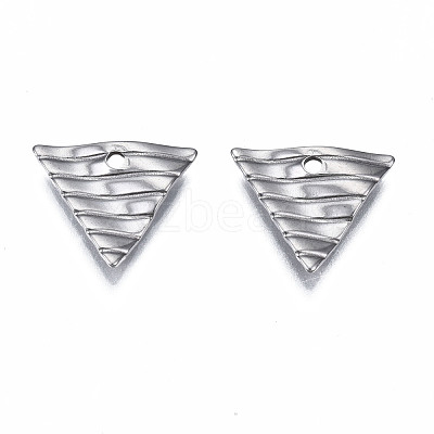 Non-Tarnish 304 Stainless Steel Charms STAS-S080-056P-NR-1