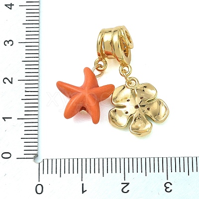 Brass Micro Pave Clear Cubic Zirconia Pendants KK-CBA74BF-14G-1