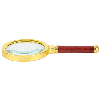 Glass lens Portable Handheld Reading Magnifiers TOOL-PW0002-03A-1