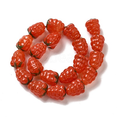 Handmade Lampwork Beads Strands LAMP-G162-05I-1