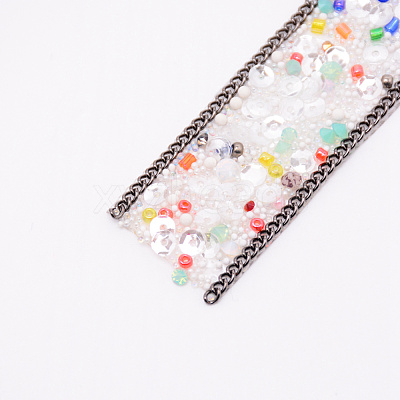 Hotfix Resin Rhinestone Tape DIY-WH0176-82-1