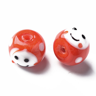 Handmade Lampwork Beads LAMP-T011-11C-1