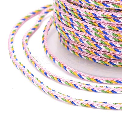 Multi-Color Decorative Braided Nylon Cord NWIR-Z003-E15-1