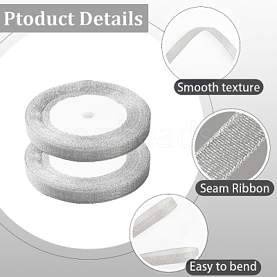 2Rolls Glitter Metallic Ribbon OCOR-GF0005-78A-02-1