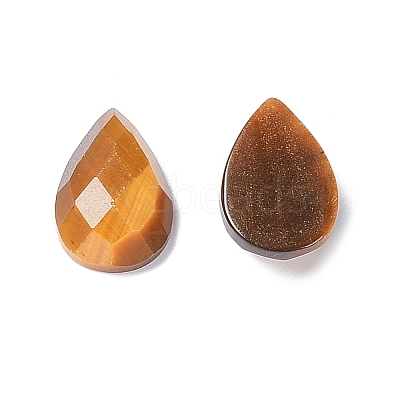 Natural Tiger Eye Cabochons G-G0001-B05-1