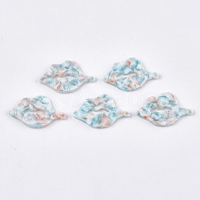 Cellulose Acetate(Resin) Pendants KY-T008-22A-1