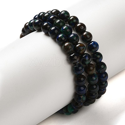 Natural Azurite Beads Strands G-H298-A01-01-1