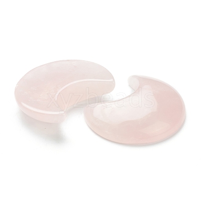 Natural Rose Quartz Cabochons X-G-A182-02E-1