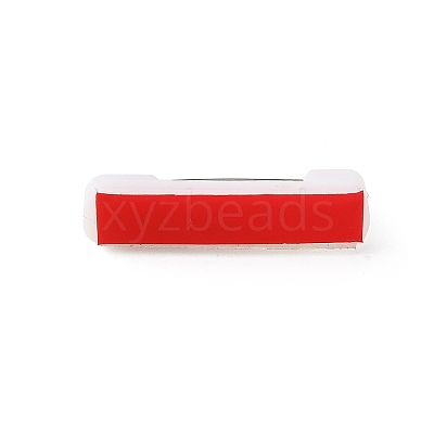 Plastic Adhesive Back Bar Pins with Platinum Iron Pins LS-KY-D025-01A-01-1
