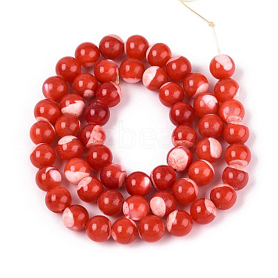 Natural Trochus Shell Mother of Pearl Shell Beads Strands X-SSHEL-T012-06-1