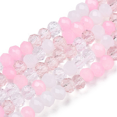 Glass Beads Strands EGLA-A034-M2mm-02-1