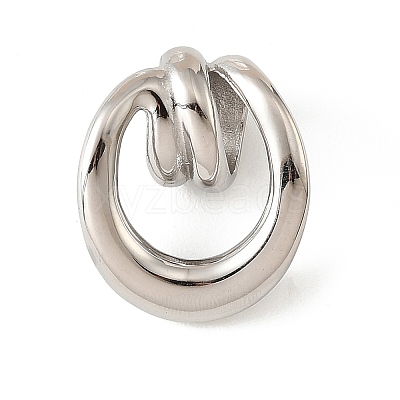 304 Stainless Steel Pendants STAS-Z205-02P-1
