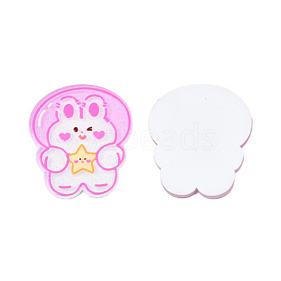 Printed Acrylic Cabochons OACR-N135-75-1