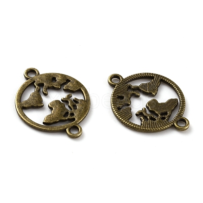 Alloy Connector Charms FIND-WH0108-38AB-1