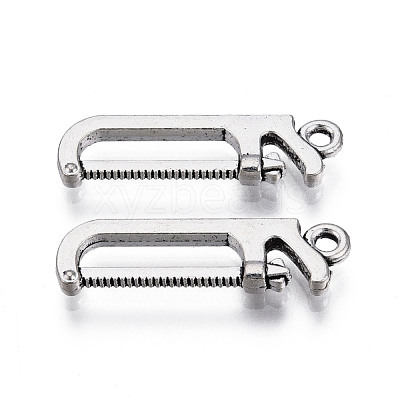 Tibetan Style Alloy Pendants TIBEP-T010-11AS-1