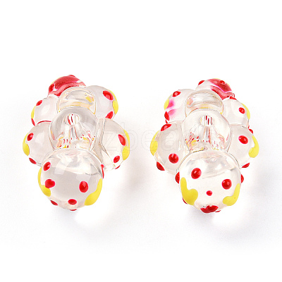 Transparent Acrylic Beads ACRC-T012-01-E01-1