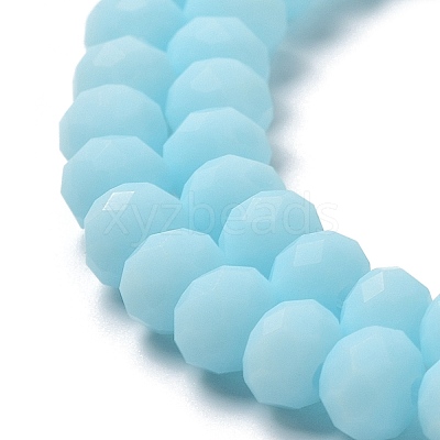 Glass Beads Strands EGLA-A034-P8mm-MD06-1