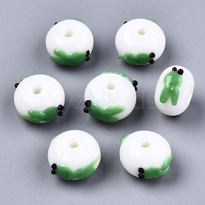 Handmade Bumpy Lampwork Beads LAMP-S194-004C-1