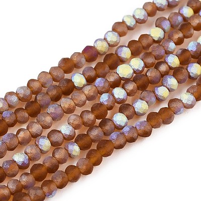 Transparent Glass Beads Strands LS-EGLA-A044-T1mm-MB02-1