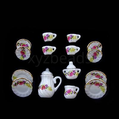 Mini Porcelain Tea Set BOTT-PW0001-213A-17-1