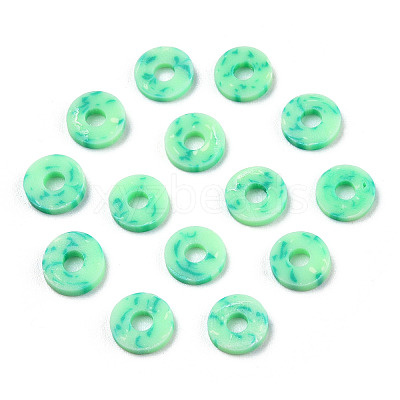 Handmade Polymer Clay Beads CLAY-YW-6.0mm-A31-1