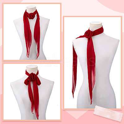 1 Bag Women's Ployester Silk Scarf AJEW-CY0002-02B-1