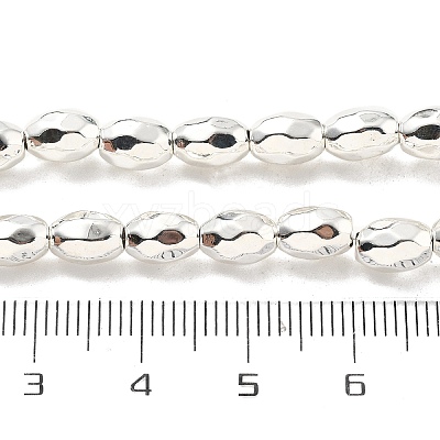 Synthetic Magnetic Hematite Beads Strands G-P518-07P-1