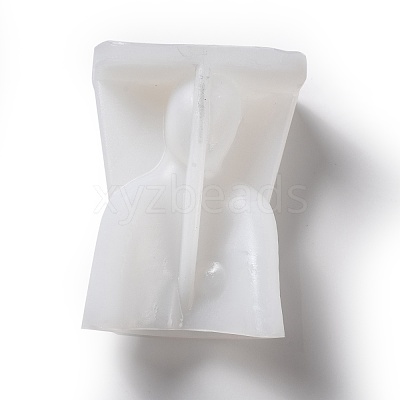 DIY Father's Love Candle Silicone Bust Statue Molds DIY-H001-01-1