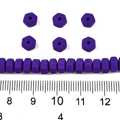 Handmade Polymer Clay Beads Strand CLAY-T021-01P-1