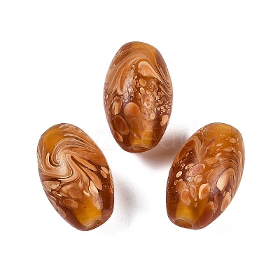 Opaque Handmade Lampwork Beads BLOW-D006-05D-1