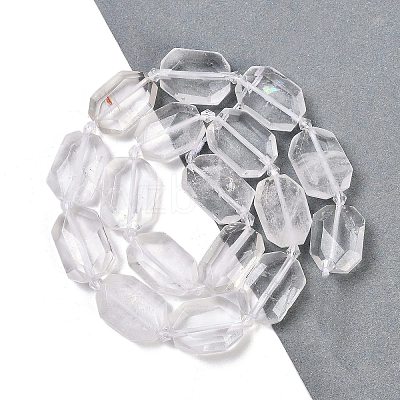 Natural Quartz Crystal Beads Strands G-B125-P16-01-1
