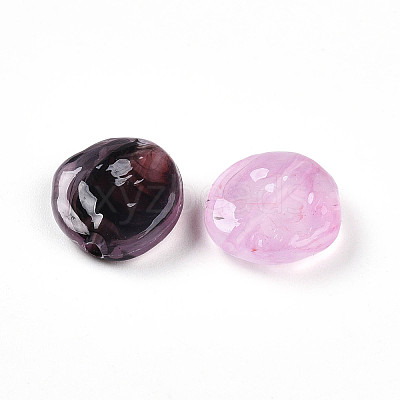 Transparent Acrylic Beads TACR-T028-41D-1