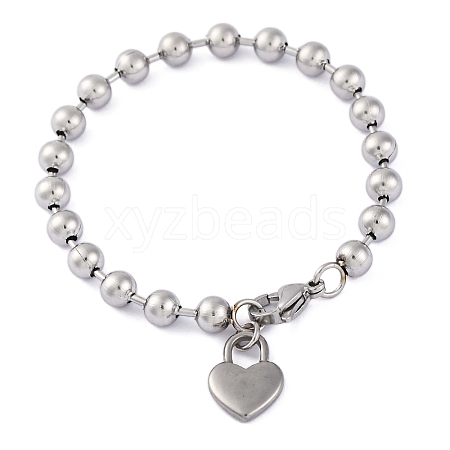 304 Stainless Steel Bracelets BJEW-M001-01P-01-1