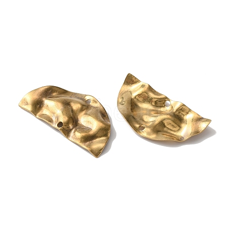 Brass Connector Charms KK-WH0062-26C-1