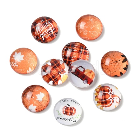 Glass Cabochons GLAA-B011-06-1