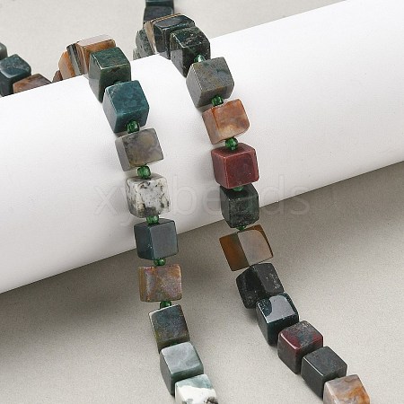 Natural Indian Agate Beads Strands G-D338-A15-1