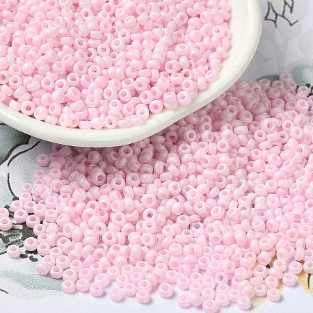 Baking Paint Glass Seed Beads SEED-P006-03A-09-1