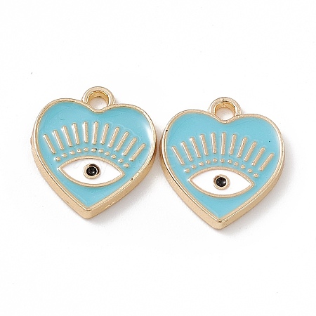 Alloy Enamel Pendants X-ENAM-K066-08E-1