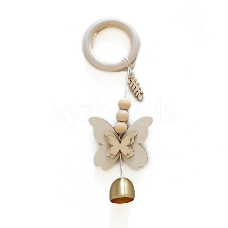 Wood Butterfly Door Hanging PW-WG50BAB-01-1