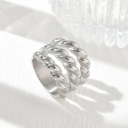 304 Stainless Steel Finger Rings SA-CBA289B-01P-1