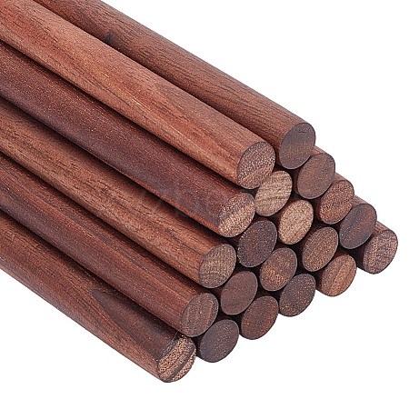 Waxed Round Wooden Sticks WOOD-OC0004-01B-1