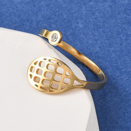 304 Stainless Steel Cuff Open Rings LS-RJEW-D337-01D-G-1