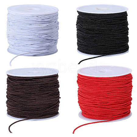 4Rolls 4 Colors Elastic Cords EC-PA0001-01A-1