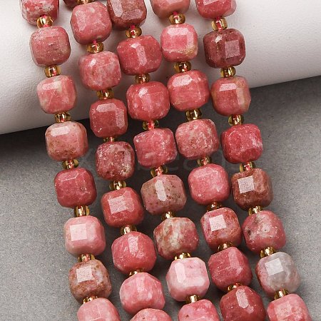 Natural Thulite Beads Strands GG-CBAC972-A19-01-1