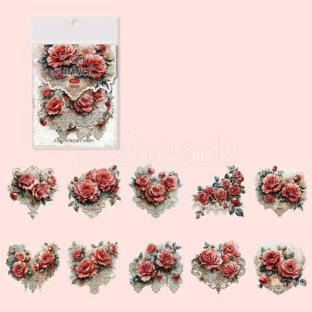 20 Pcs Herbal Ballads Vintage Stickers DIY-Z038-05B-1