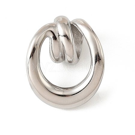 304 Stainless Steel Pendants STAS-Z205-02P-1