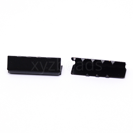 Brass Ribbon Crimp Ends KK-WH0034-52EB-03-1