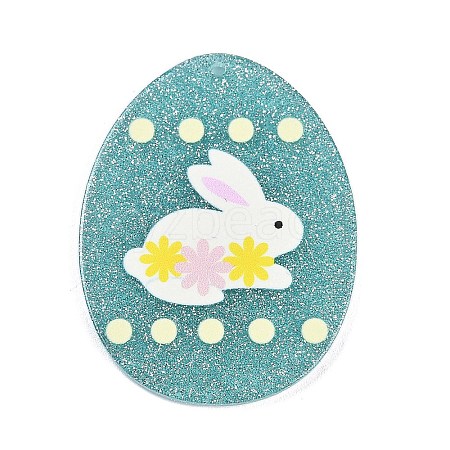 Easter Theme Acrylic Pendants  OACR-Q100-10A-1