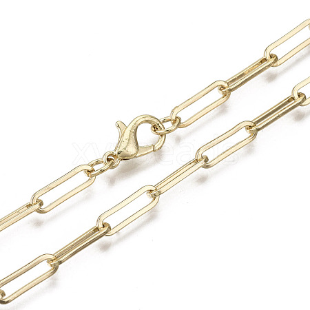 Brass Paperclip Chains MAK-S072-14C-KC-1